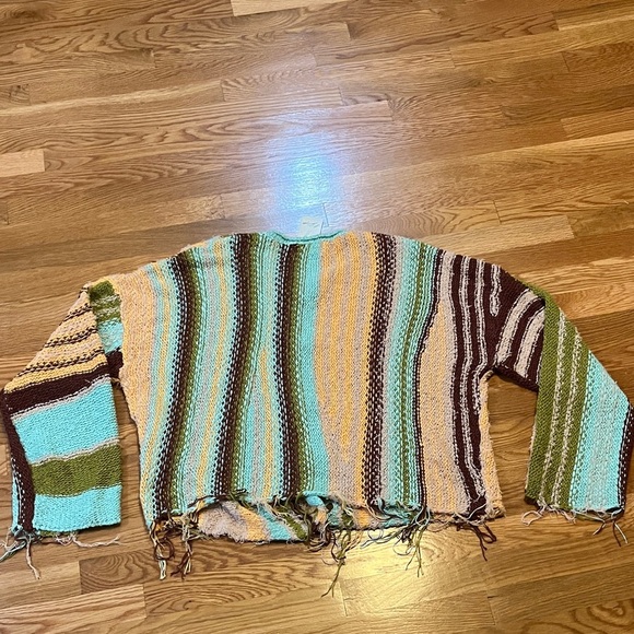 Free People Baja Cardi Size Large NWT - Picture 14 of 15